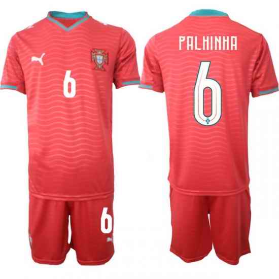 Portugal 2026 FIFA World Cup Soccer Jersey Red #6 PALHINHA